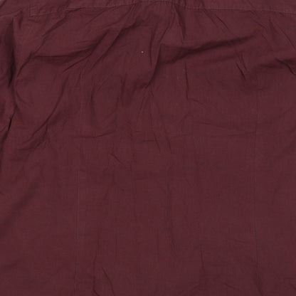River Island Womens Purple   Basic Button-Up Size M