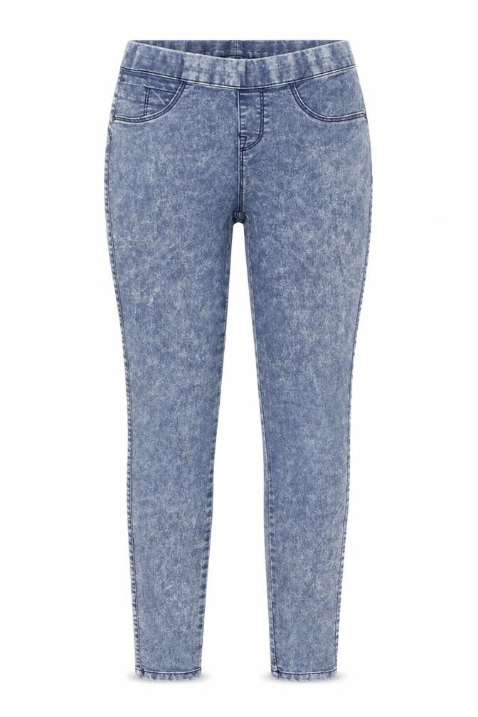 Denim & Co. Womens Blue  Denim Jegging Jeans Size 4 L27 in