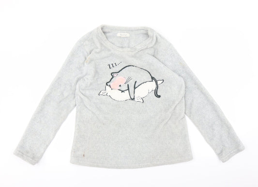 Primark Womens Grey   Pullover Jumper Size S