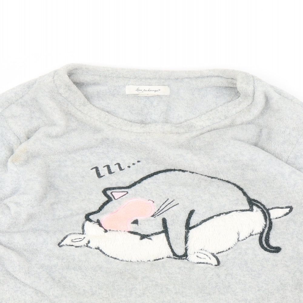 Primark Womens Grey   Pullover Jumper Size S