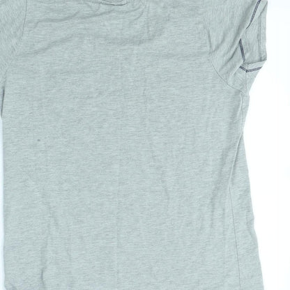Preloved Everton Womens Grey   Basic T-Shirt Size 8  - Everton FC - Label