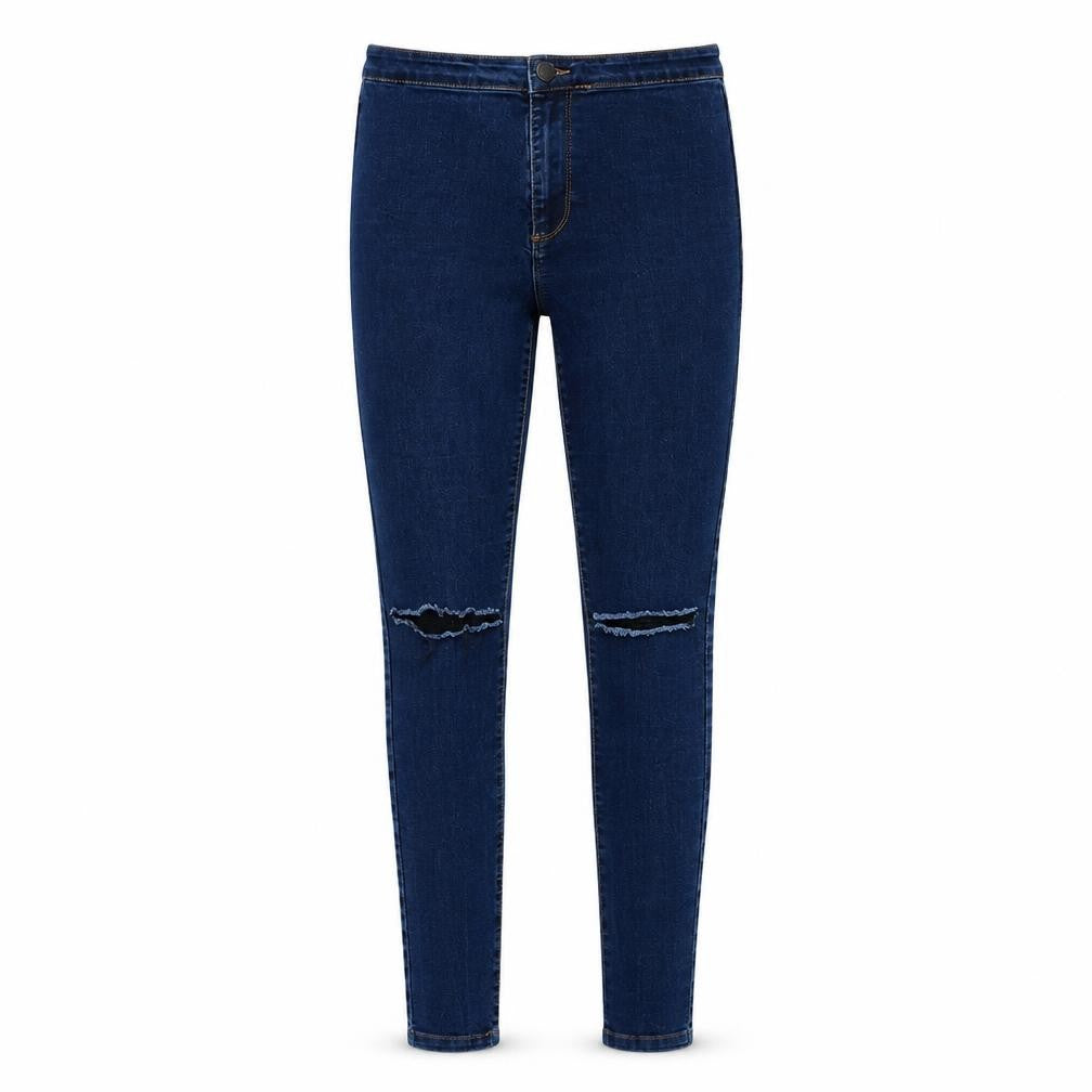 Denim & Co. Womens Blue   Skinny Jeans Size 10 L29 in