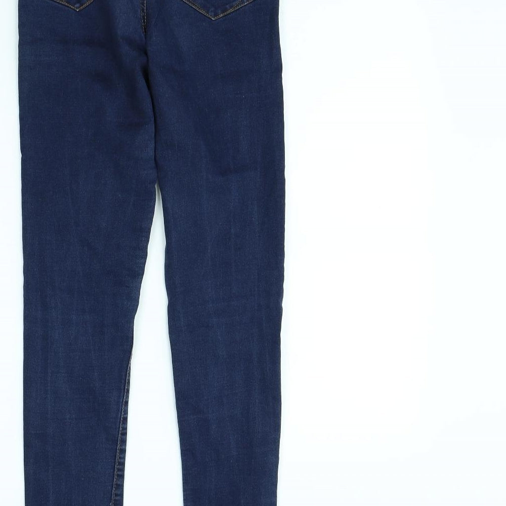 Denim & Co. Womens Blue   Skinny Jeans Size 10 L29 in