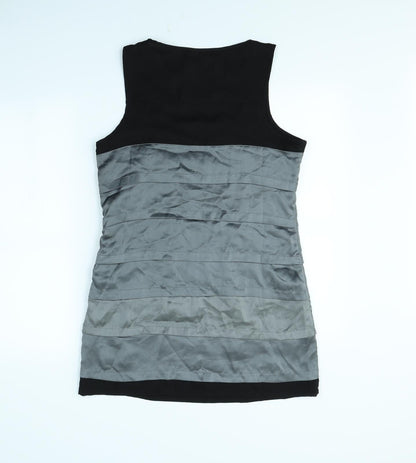 Back view of Vera Moda women’s silver mini, size L