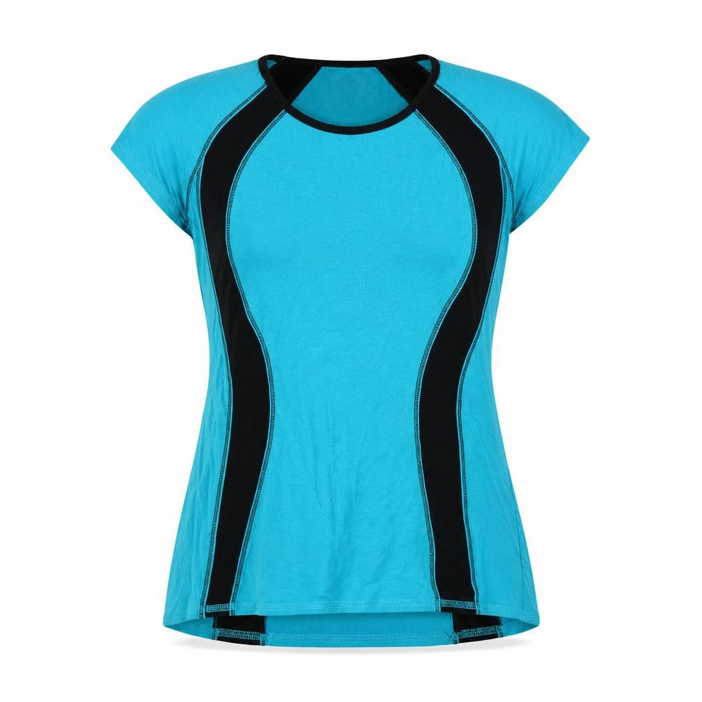 Marks & Spencer Womens Blue   Basic T-Shirt Size 8