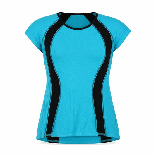 Marks & Spencer Womens Blue   Basic T-Shirt Size 8
