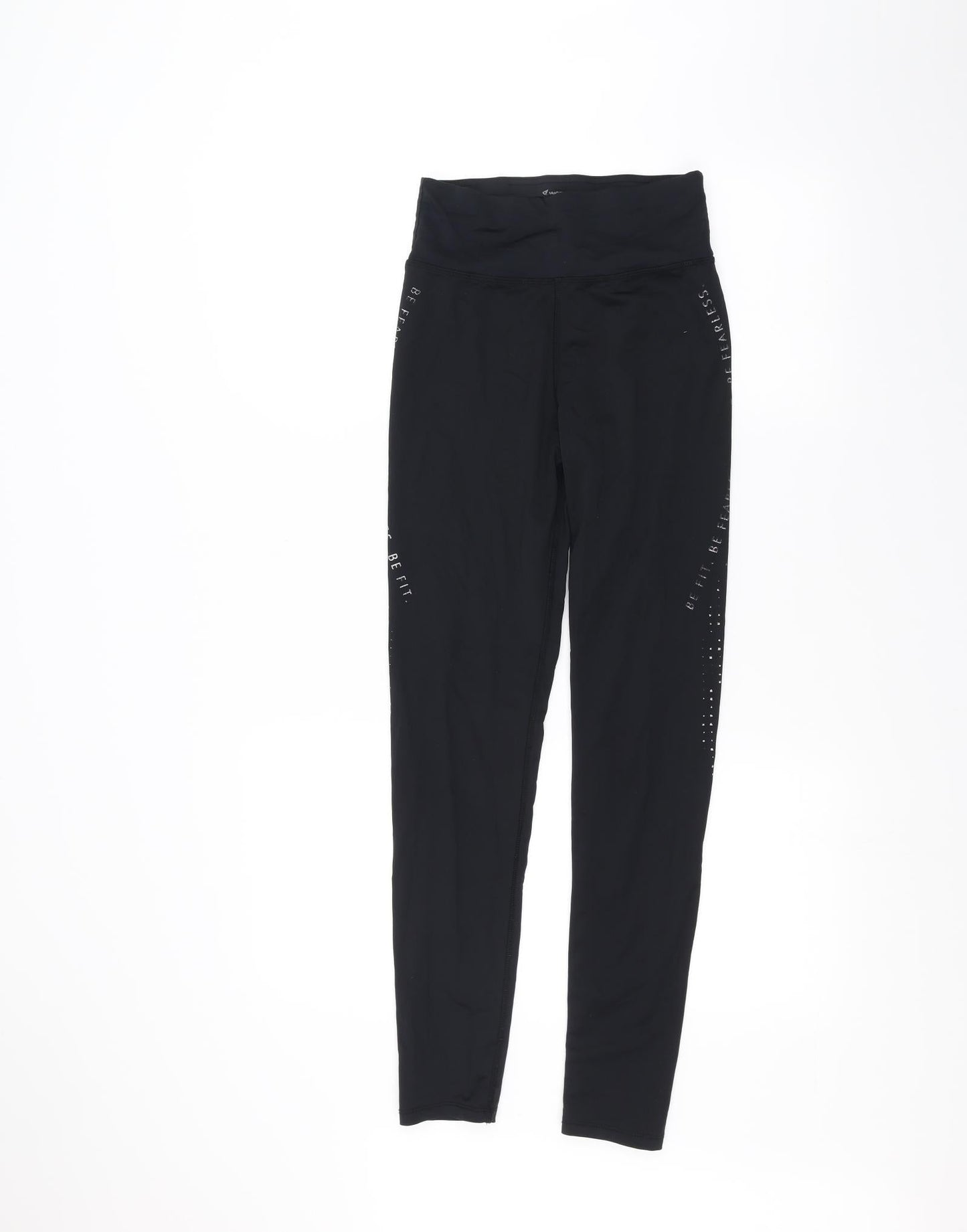 Workout Womens Black   Jogger Leggings Size XS L26 in