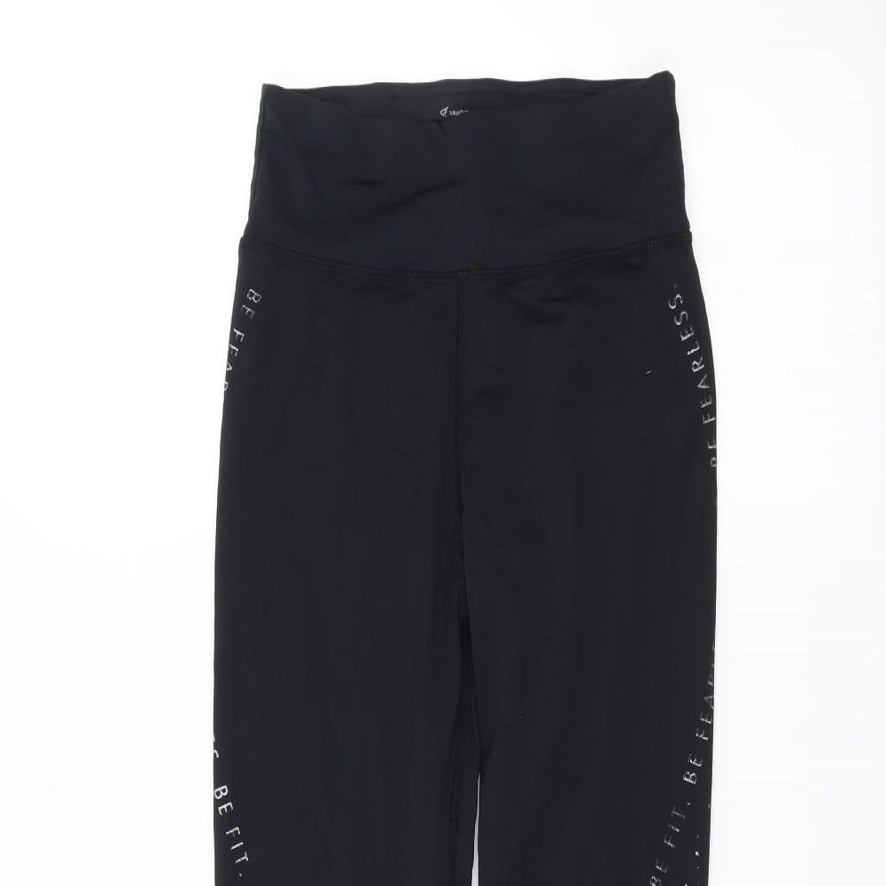Workout Womens Black   Jogger Leggings Size XS L26 in