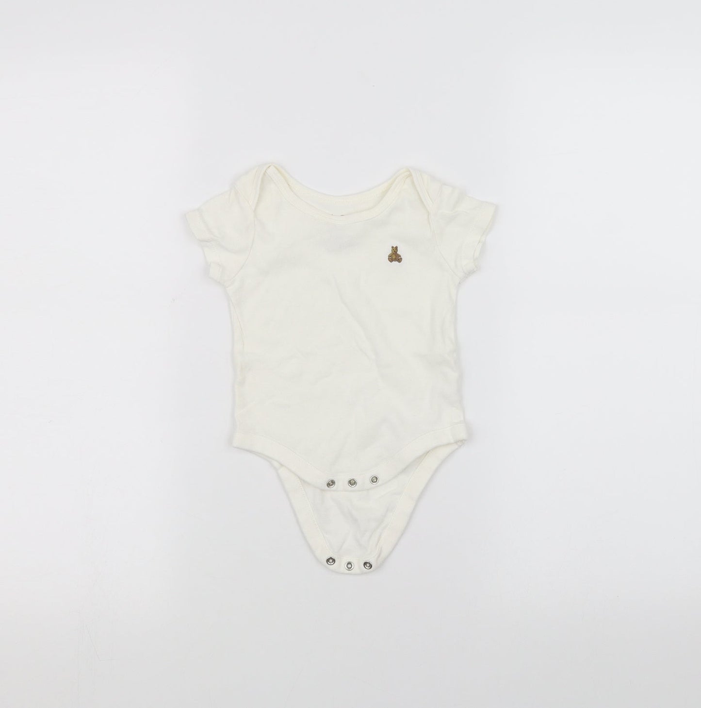 Gap Baby White   Basic T-Shirt Size 3-6 Months