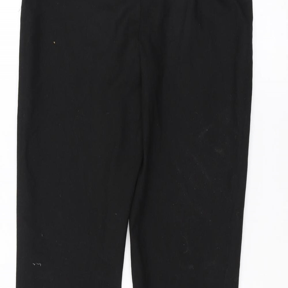 George Girls Black   Sweatpants Trousers Size 12-13 Years