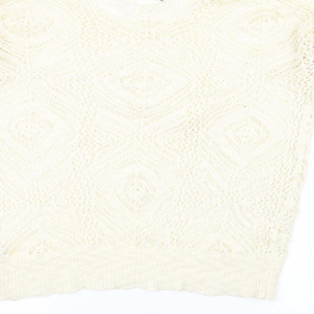 Atmosphere Womens White   Pullover Jumper Size 8