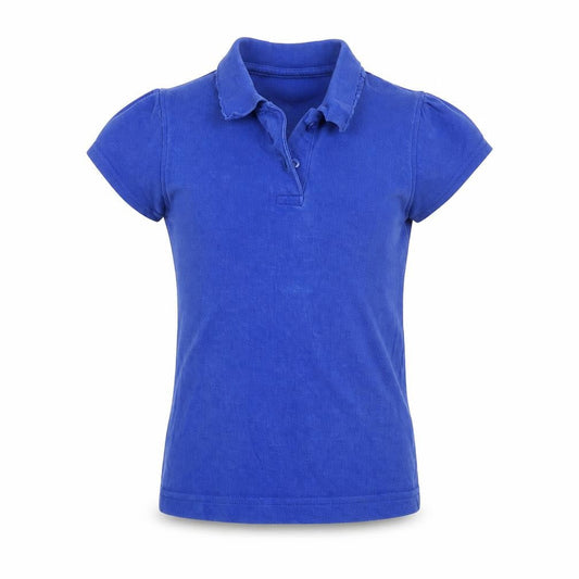 George Girls Blue   Basic Polo Size 7-8 Years