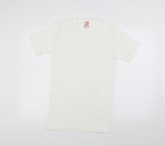 Preworn Womens White   Basic T-Shirt Size M