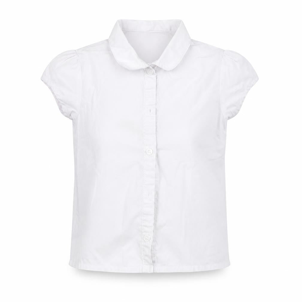 George Boys White   Basic Button-Up Size 6-7 Years