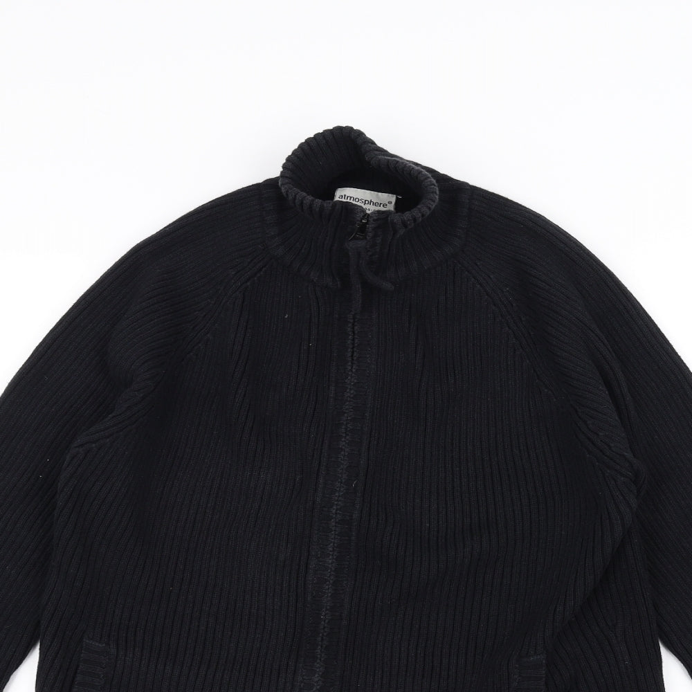 Atmosphere Womens Blue  Knit Jacket  Size 16