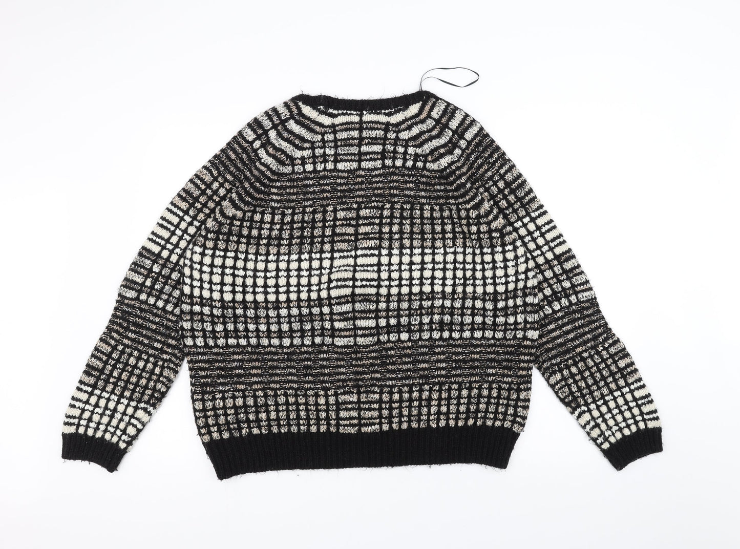 TU Womens Black  Knit Pullover Jumper Size 20