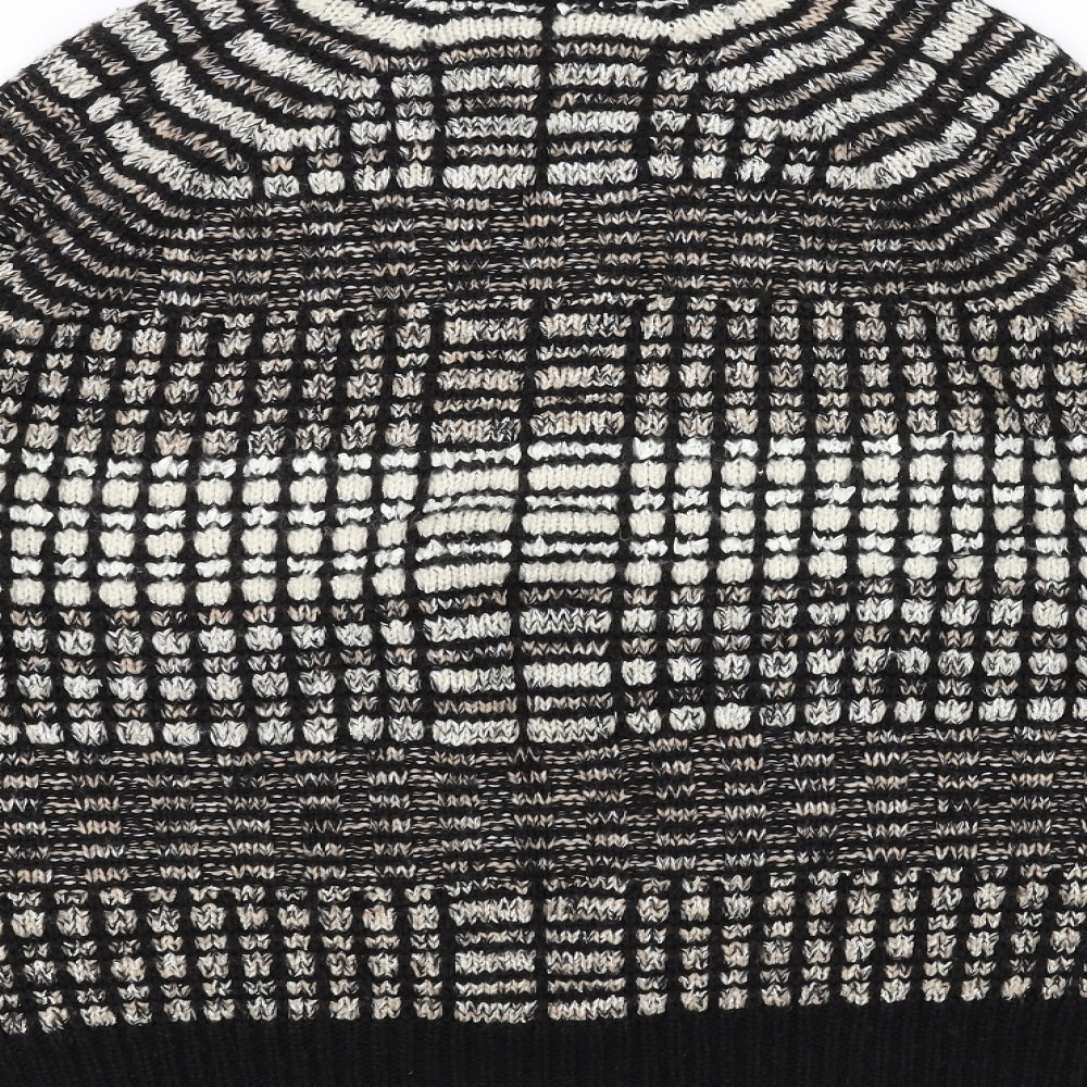 TU Womens Black  Knit Pullover Jumper Size 20