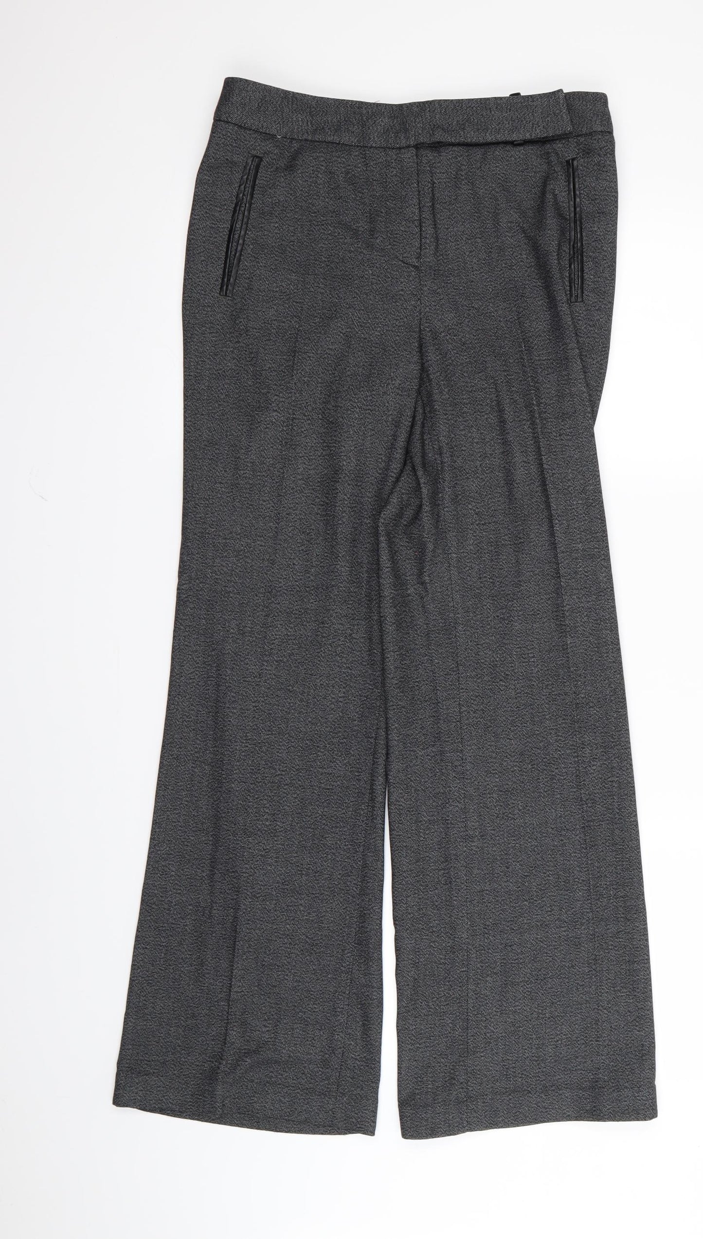 NEXT Womens Grey   Trousers  Size 8 L26 in