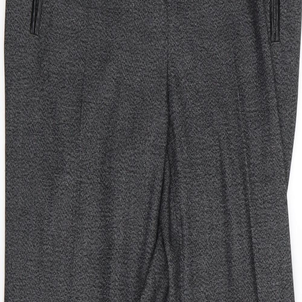 NEXT Womens Grey   Trousers  Size 8 L26 in