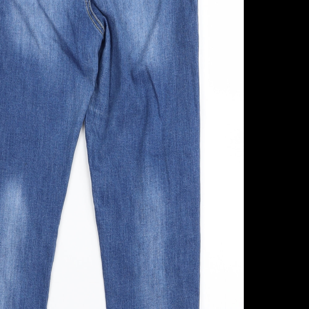 Dorothy Perkins Womens Blue   Bootcut Jeans Size 10 L20 in
