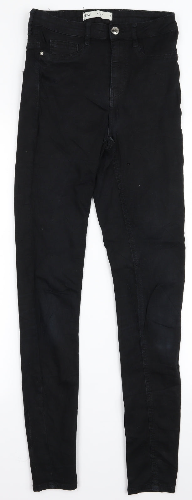 molly Womens Black   Skinny Jeans Size S L29 in