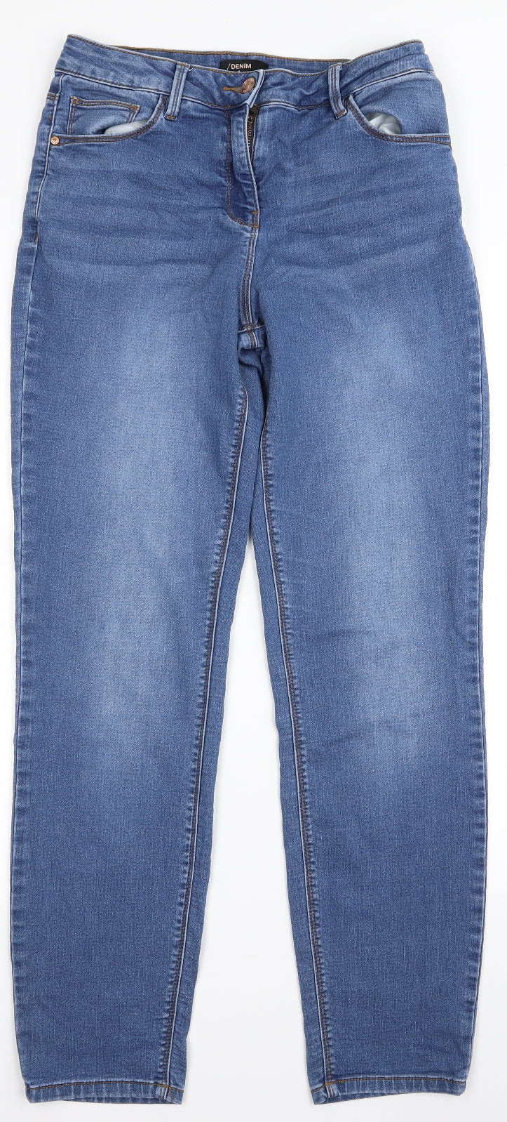 Preworn Womens Blue   Bootcut Jeans Size 8 L29 in