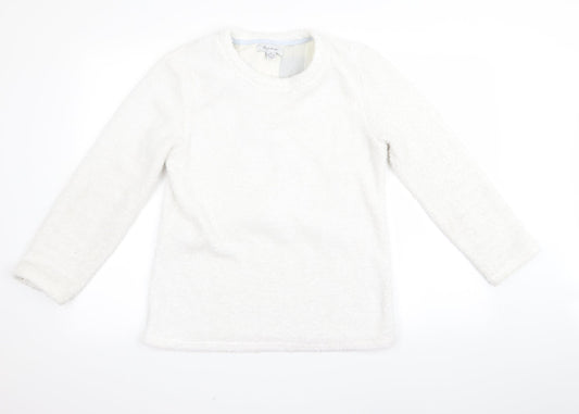 Preworn Womens White   Pullover Jumper Size XS