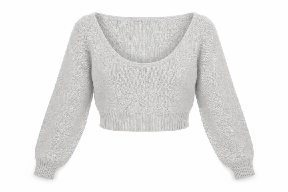 PRETTYLITTLETHING Womens Grey   Pullover Jumper Size S