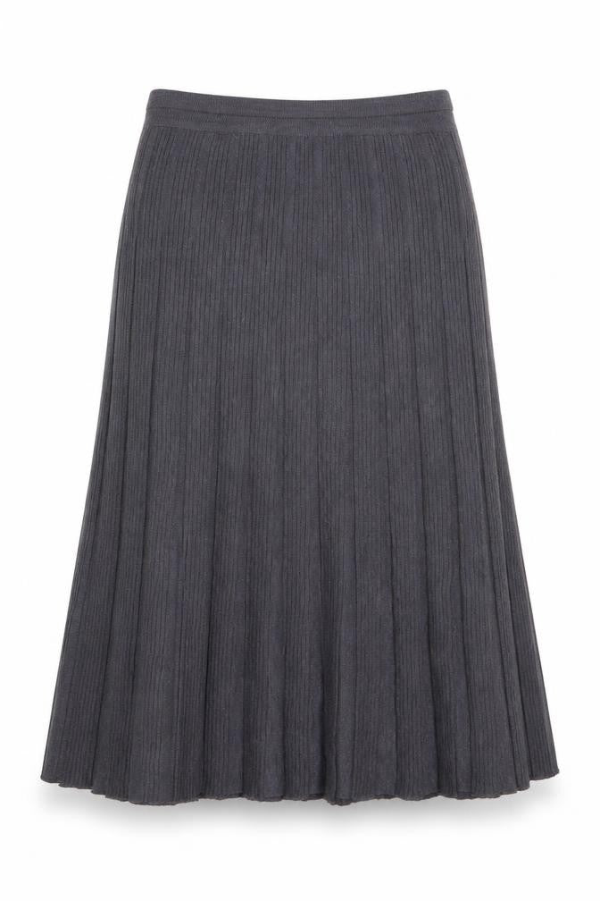 Preworn Womens Grey  Rayon A-Line  Size 10