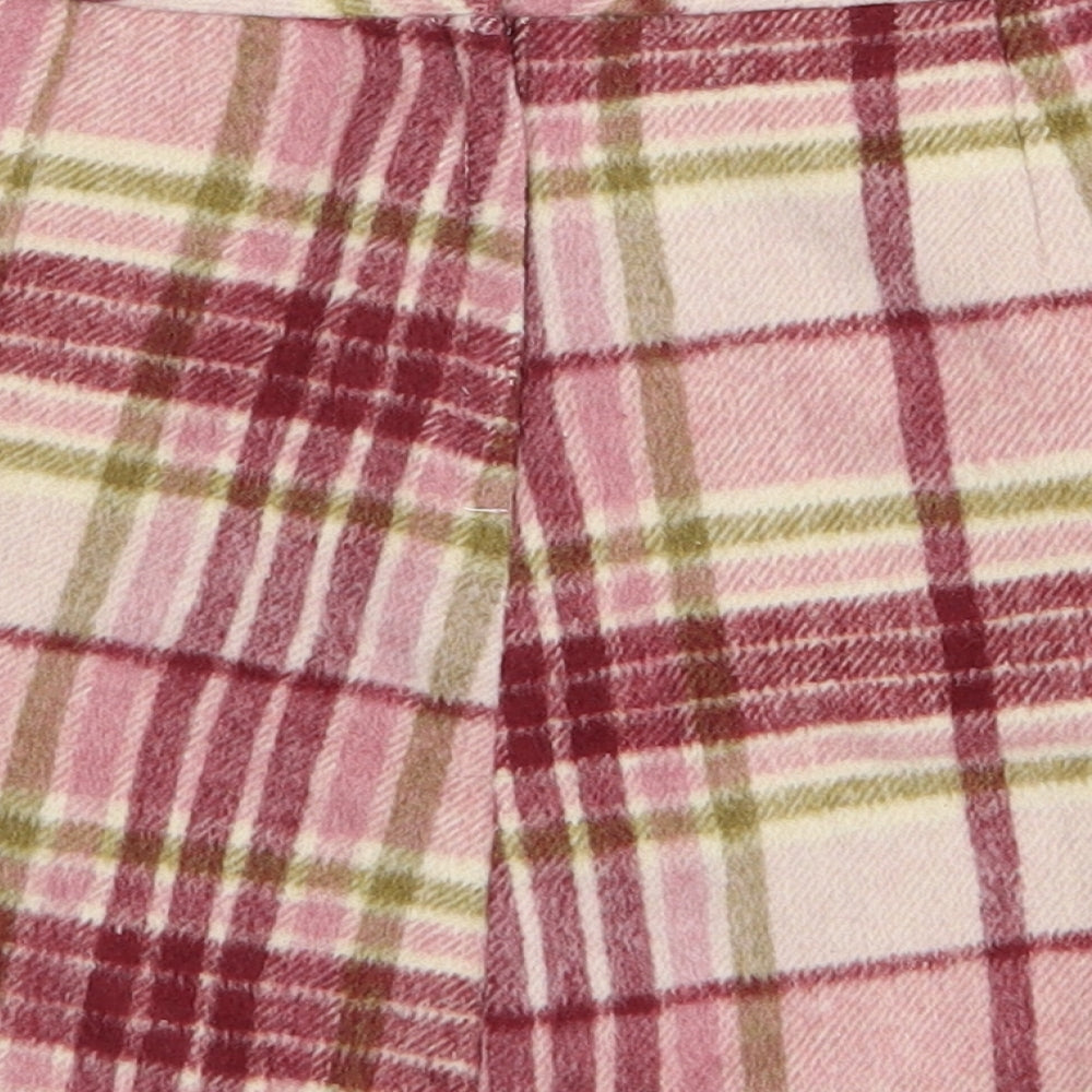 Perworn Girls Pink Flecked  Skater Skirt Size 9 Years