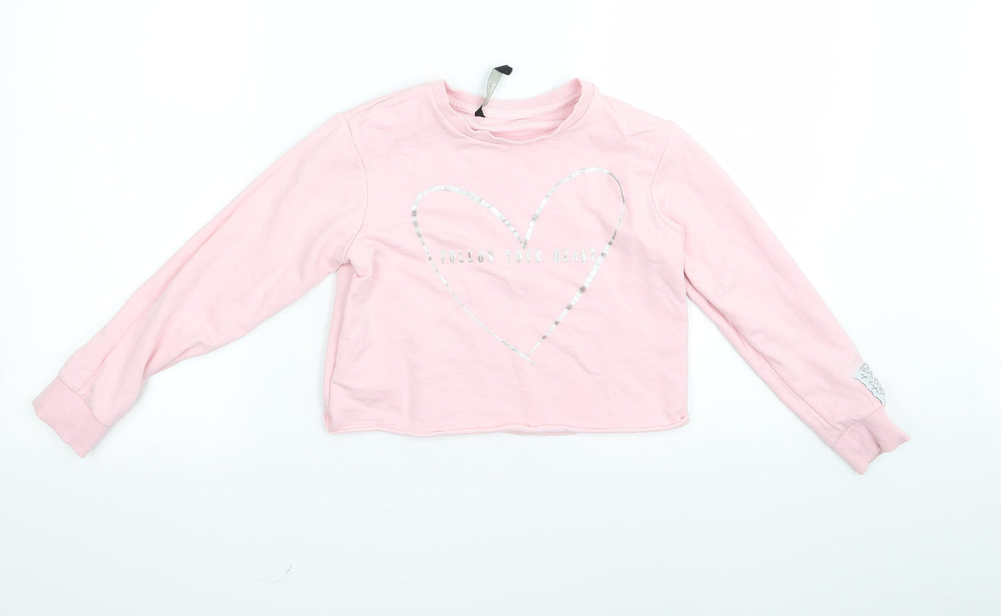 George Girls Pink   Pullover Jumper Size 8 Years