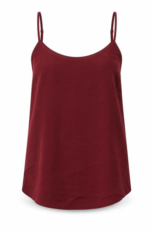 Select Womens Red   Camisole Blouse Size 6