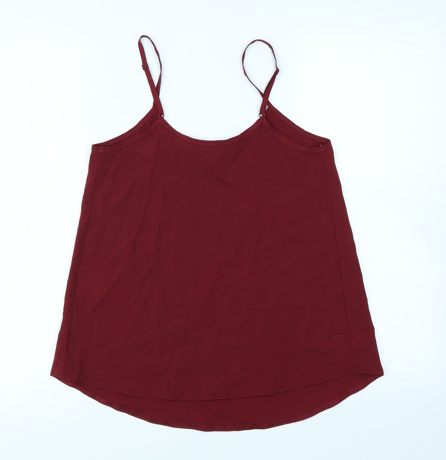 Select Womens Red   Camisole Blouse Size 6