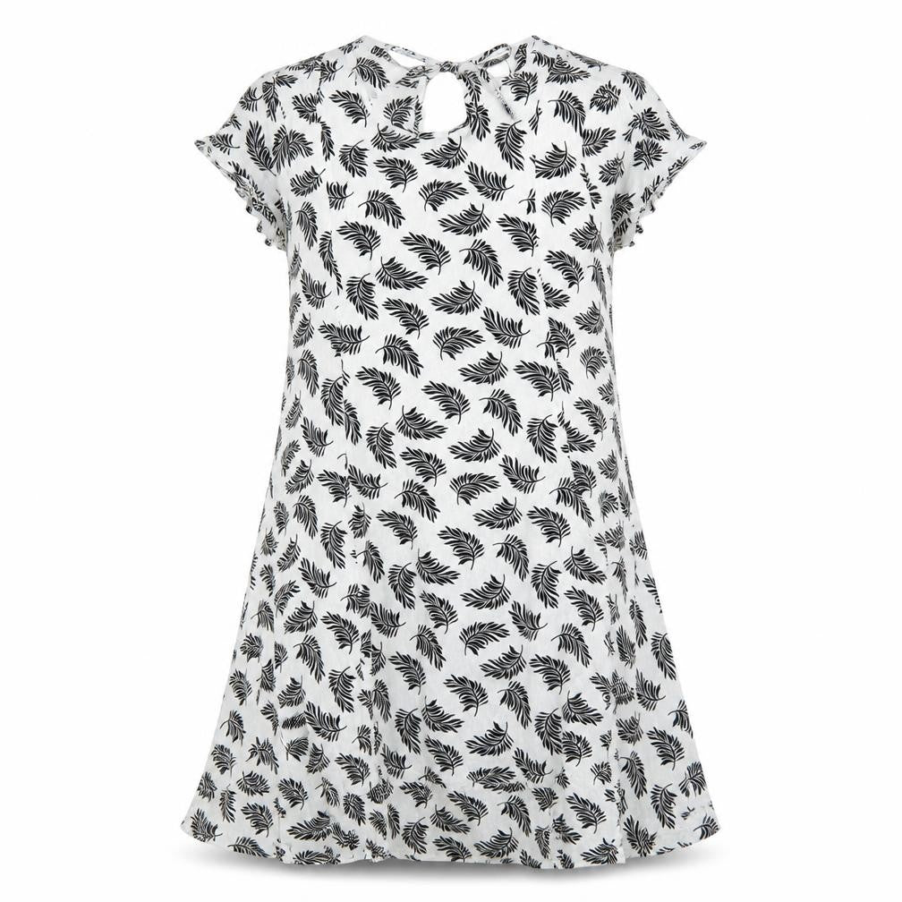 H&M Womens White Floral  A-Line  Size 8
