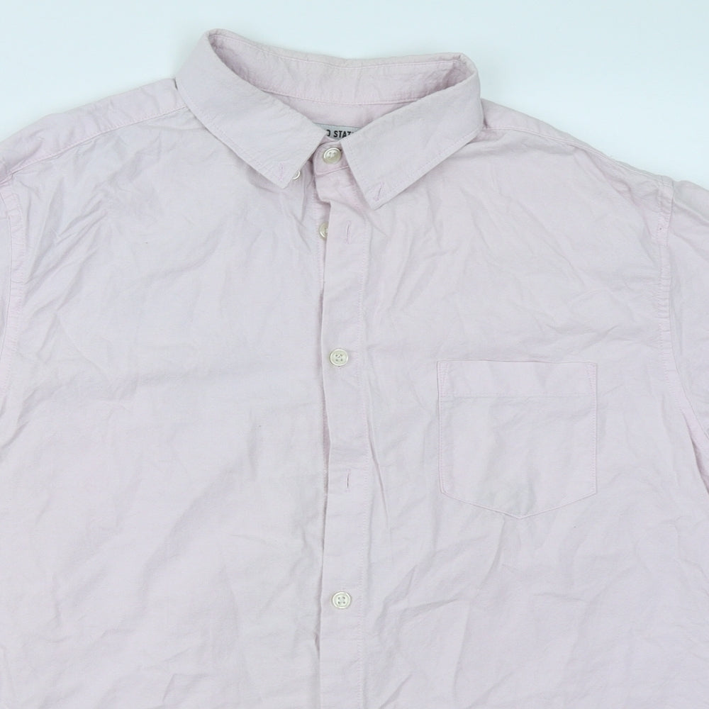 Cedar Wood State Mens Pink    Button-Up Size XL