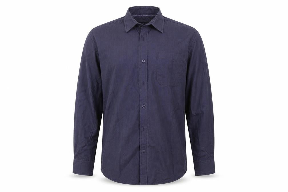 John Miller Mens Blue    Dress Shirt Size M