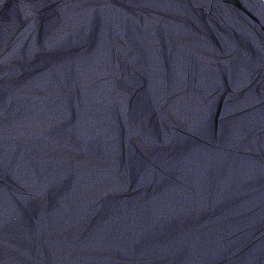 John Miller Mens Blue    Dress Shirt Size M