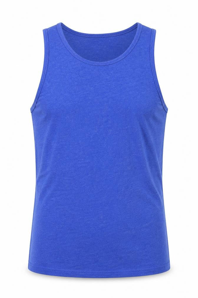 Cedarwood State Mens Blue Basic Tank Size XS