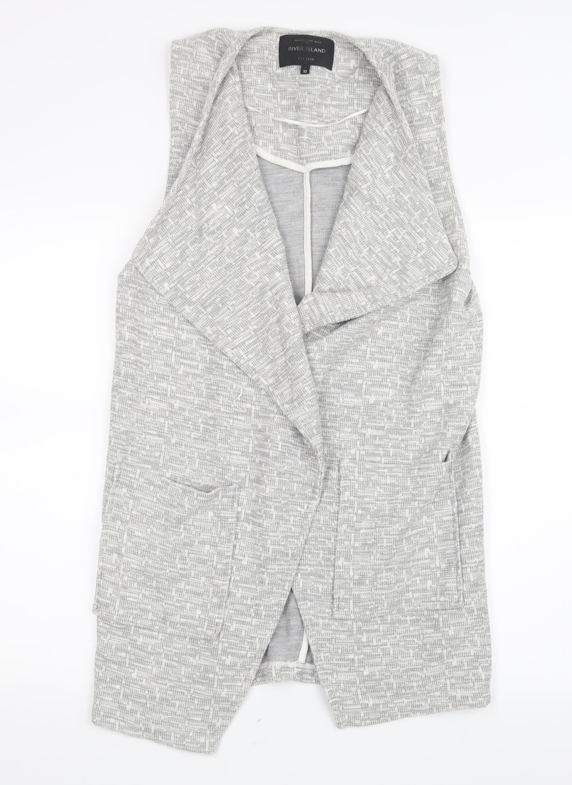 River Island Womens Grey   Jacket  Size 10