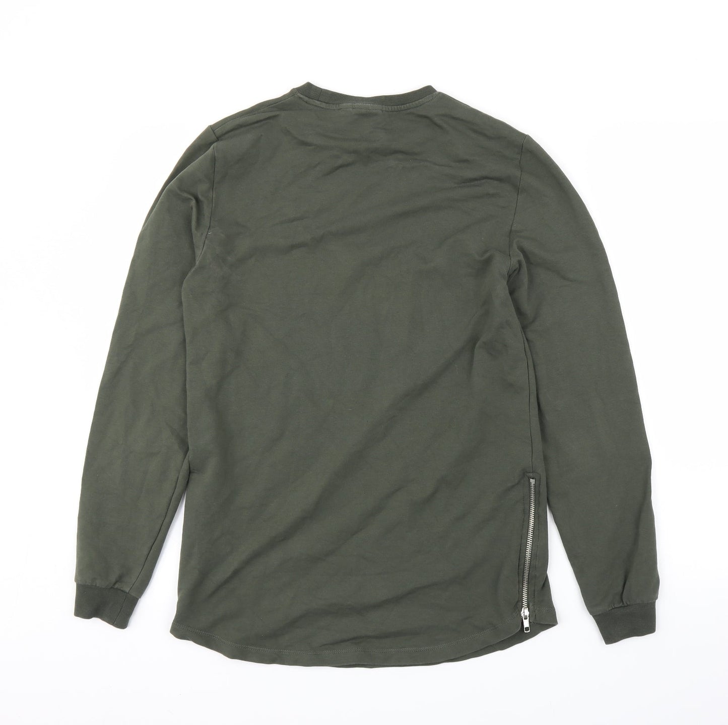 ASOS Mens Green   Pullover Sweatshirt Size S