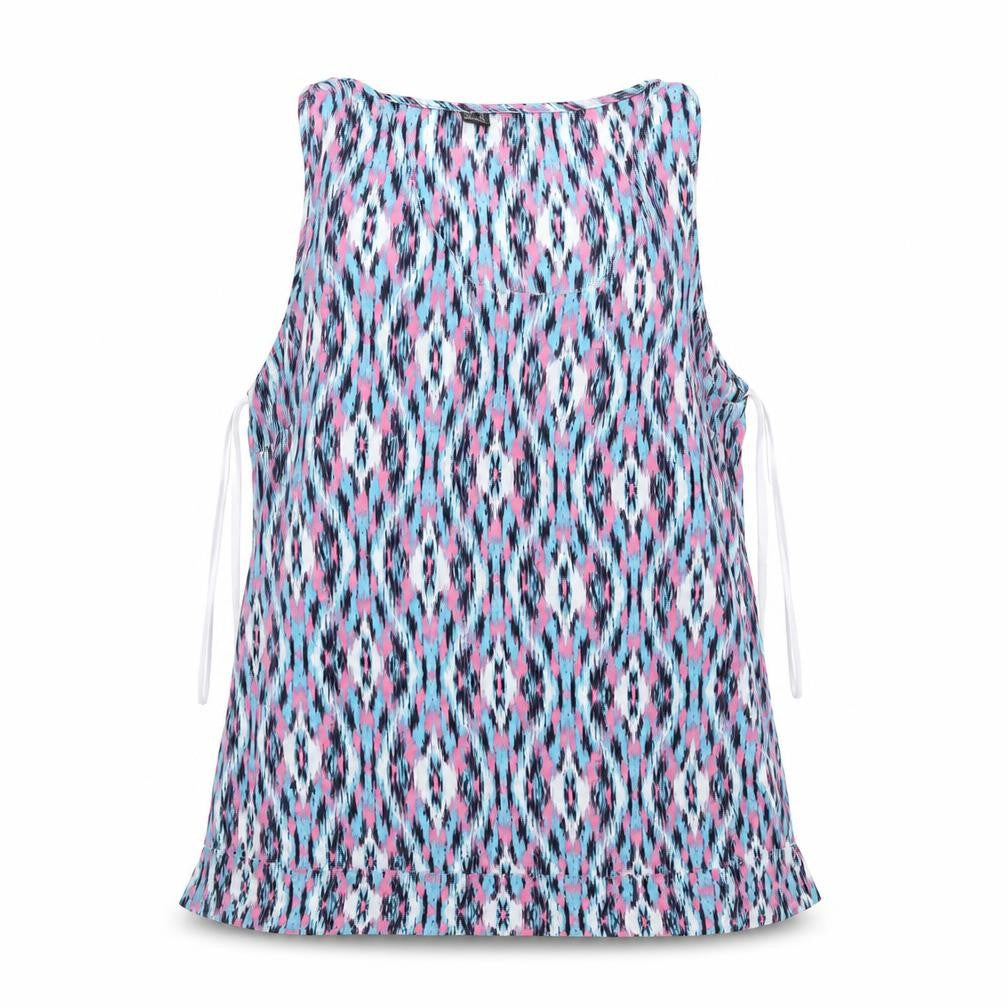 Primark Womens Multicoloured Geometric  Basic Tank Size 10