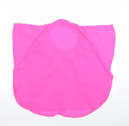 Back view of OVS girls’ pink basic blouse, size 11-12, years