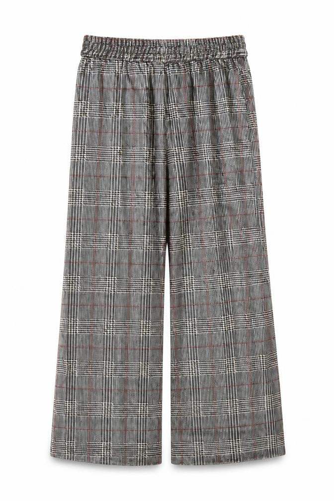 River Island Girls Multicoloured Check  Jogger Trousers Size 10 Years - trousers