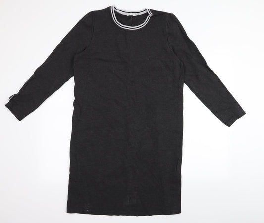 GR nature Womens Grey   T-Shirt Dress  Size 12