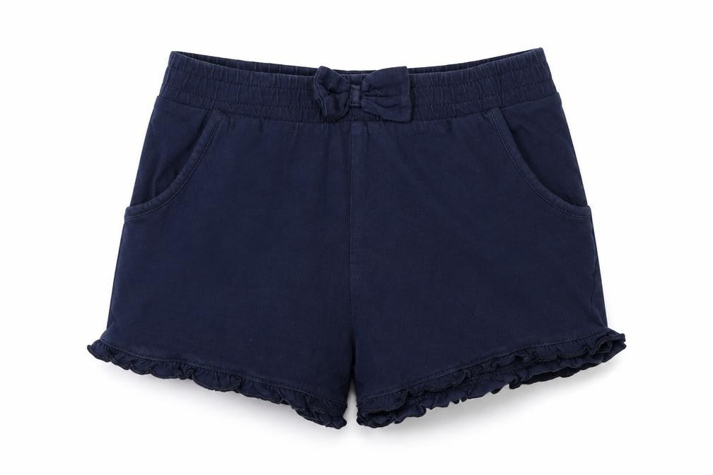 TU Girls Blue  Jersey Hot Pants Shorts Size 7 Years