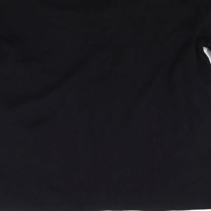 Brand and care label for Joann hope women’s black knit jumper, size UK 14