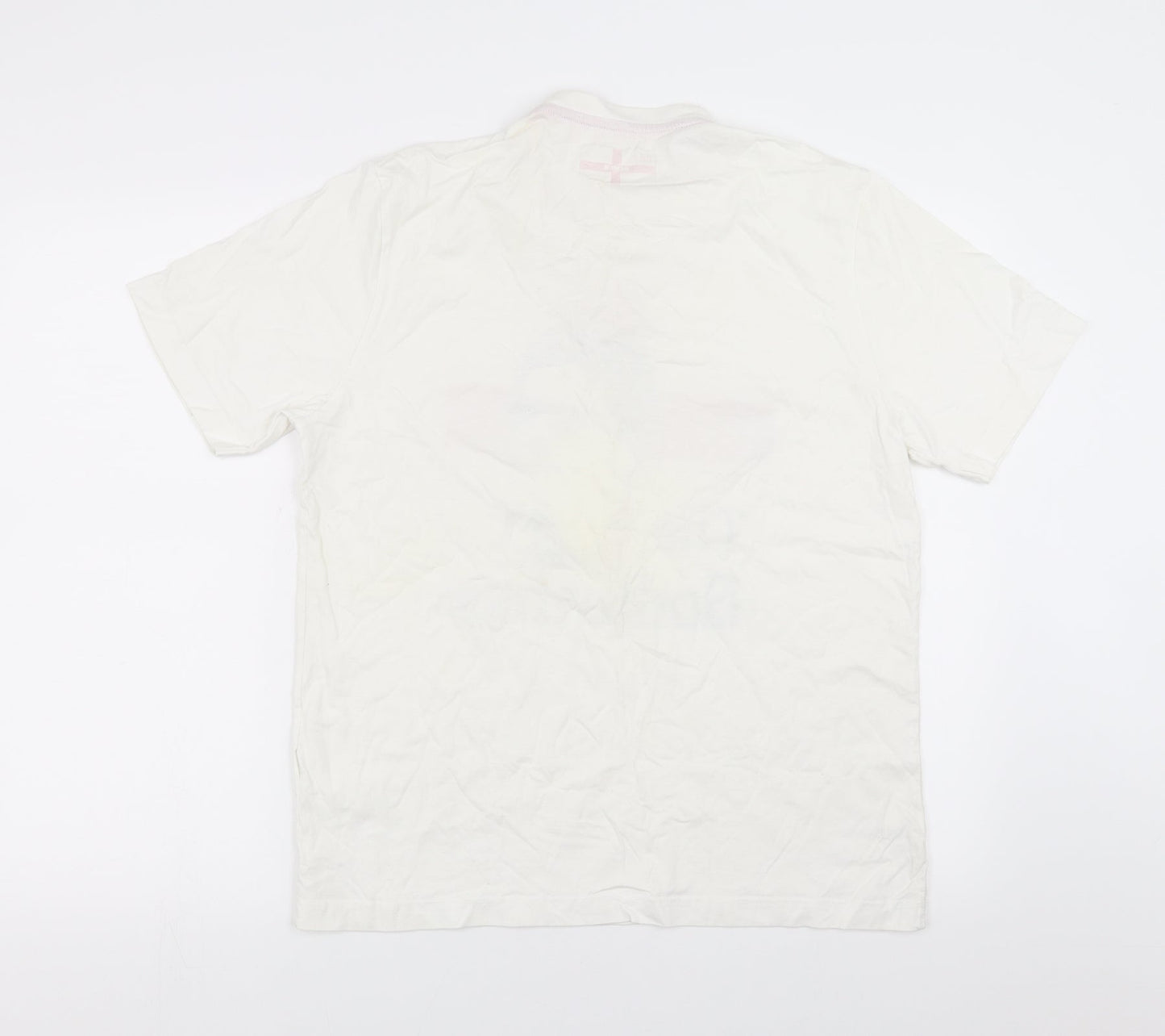 Sainsburys Mens White    T-Shirt Size M  - the godfather