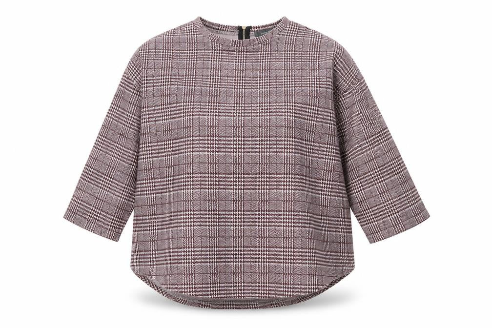 Primark Womens Red Check  Pullover Jumper Size M