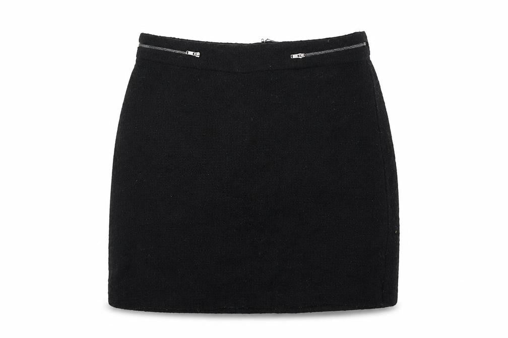 New Look Womens Black   A-Line Skirt Size 8