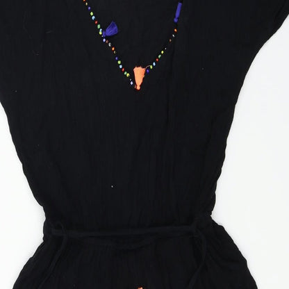 Papaya Womens Black   Basic T-Shirt Size S